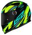 Capacete LS2 FF358 Draze - Preto Amarelo Verde