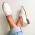 Mocassim Loafer Off White