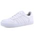 Tênis Pulsse Casual Masculino Mr Gutt em Couro - Ref. 2201-M Branco/Branco