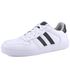 Tênis Pulsse Casual Masculino Mr Gutt em Couro - Ref. 2201-M Branco/Preto