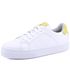 Tênis Sophia Casual Feminino em Couro Mr Gutt - Ref. 2401 Branco/Amarelo