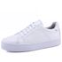 Tênis Sophia Casual Feminino em Couro Mr Gutt - Ref 2401 Branco/Branco