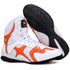 Bota Sporting Treino Fitness Mr. Gutt em Couro Branco Laranja - Ref. 510 Bco/Laranja