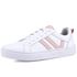 Tênis Julia Casual Feminino em Couro Mr Gutt Branco - Ref. V6F - Branco/Nude