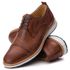 Loafer Elite Couro Premium Comfort Castor