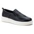 Sapato Masculino Em Couro Slip On Milão Preto