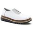 Sapato Masculino Tratorado Em Couro Roma Branco Off White