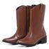 Bota Western Feminina Country Texana Lisa Cappuccino