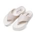 Sandália Papete Chinelo Dedo Birken Feminino Off White