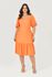 Vestido Curto com Babados e Mangas - Garden