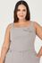 Blusa Cropped com Detalhe Metal - MySize Ícones 