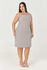 Vestido Midi MySize com Detalhe Argola - Ícones