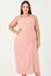 Vestido Midi com Transpasse - MySize In Love 