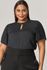 Blusa com Manga Plissada - MySize Mirror 
