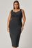 Vestido Midi Malha Detalhe Busto - MySize Mirror