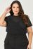 T-shirt de Tela com Detalhe Bolso - MySize - Sentir 