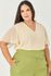 Blusa com Decote em V Detalhe Botões - MySize - Sentir 