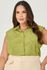 Blusa com Detalhe de Pregas na Manga - MySize - Sentir 