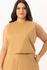 Blusa MySize Cropped com Bolso - Urban Flowers