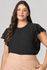 Blusa com Babado Duplo na Manga MySize - Verano 