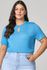 T-shirt com Detalhe Gota MySize - Verano
