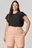 Short Alfaiataria com Detalhe Listras MySize - Verano 