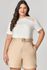 Short Alfaiataria com Detalhe Fivela MySize - Verano
