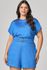 MySize Conjunto Short e Blusa Jersey com Fivela - Verano