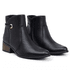 Bota Feminina Ana Soft Cano Curto Pelica Preta