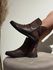 Bota Feminina Mary Soft Cano Curto Chocolate