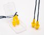 PROTETOR AURICULAR DE SILICONE COM CORDÃO 18 DB AMARELO
