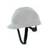 CAPACETE ABA FRONTAL COM CARNEIRA E JUGULAR TÊXTIL BRANCO H-700