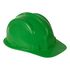 CAPACETE VERDE ESCURO PLT ABA FRONTAL COM CARNEIRA PLÁSTICA SEM JUGULAR PLASTCOR