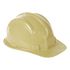 CAPACETE BEGE PLT ABA FRONTAL COM CARNEIRA PLÁSTICA SEM JUGULAR PLASTCOR