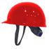 CAPACETE ABA FRONTAL VERMELHO COM CARNEIRA PLÁSTICA ULTRA MASTER MI