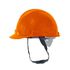 CAPACETE ABA FRONTAL LARANJA COM CARNEIRA PLÁSTICA ULTRA MASTER SMI