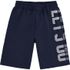 Bermuda Kyly Moletinho Infantil Masculina 10 ao 16 Marinho