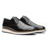 Sapato Casual Derby Premium em Couro Detalhe Clean - Preto