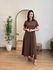 Vestido Mariana Marrom