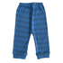 Calça bebê malha listras azul escuro