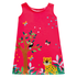 Vestido rosa neon bichinhos Kiko e Kika 