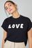 T-Shirt Love and Live Preto