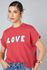 T-Shirt Love and Live Vermelho