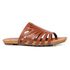 Rasteira Beatrice Orcade Comfy Tiras Caramelo Escuro