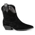 Bota Amber Western Camurça Preta
