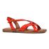 Rasteira Marbella Orcade Tiras Dark Orange