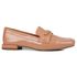Mocassim Loafer Rebecca Verniz Rosa Seco