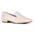 Mocassim Loafer Orcade Liso Snake Osso