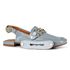 Loafer Mule Orcade 3 Em 1 Verniz Ice Blue