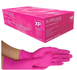 Luva Nitrilica Supermax Rosa Pink